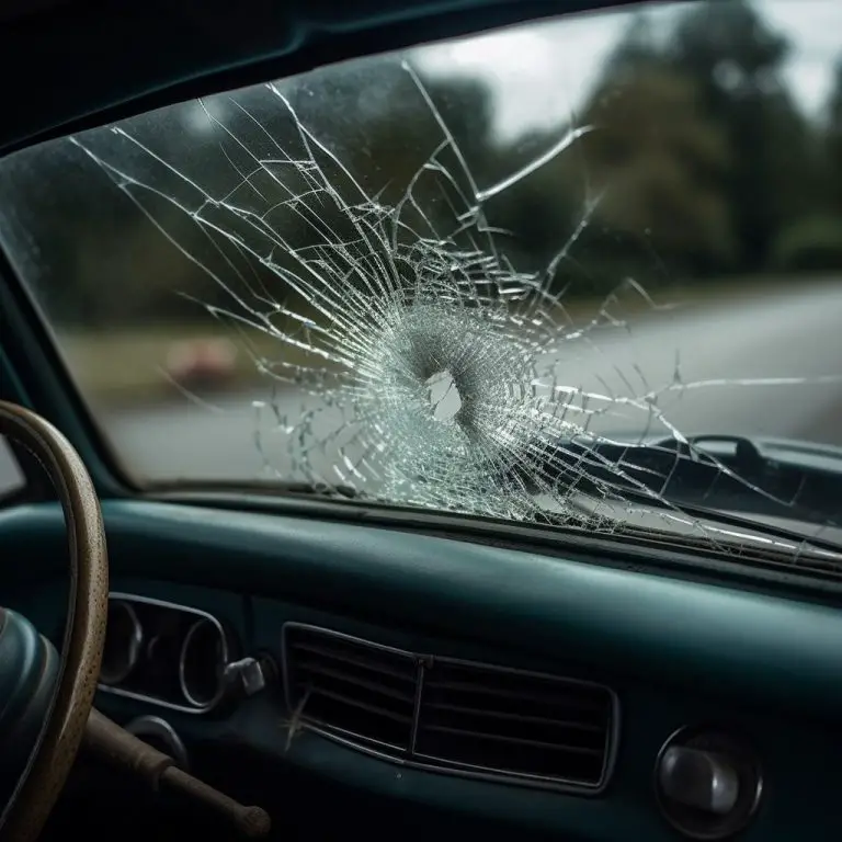 Can You Use A Car With A Cracked Windshield For A Driving Test