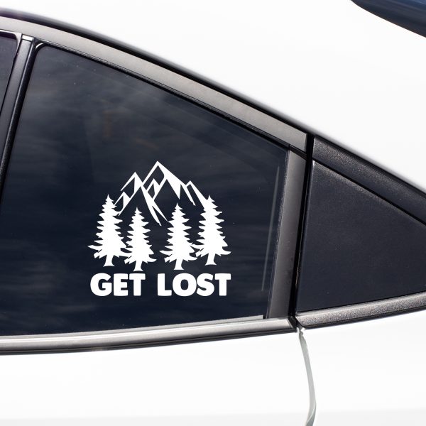 Get Lost car decal, funny sticker - Image 5