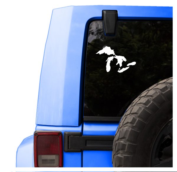 Great Lakes car decal, funny sticker - Image 8
