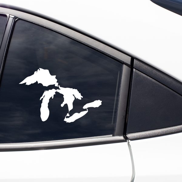 Great Lakes car decal, funny sticker - Image 4
