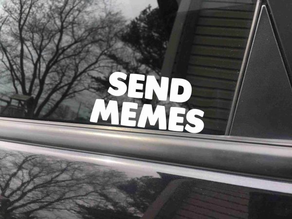 Send Memes car decal, funny sticker - Image 5