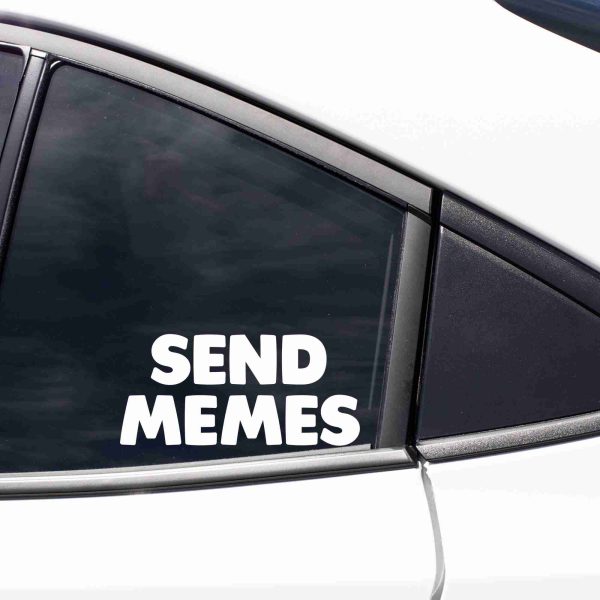 Send Memes car decal, funny sticker - Image 7
