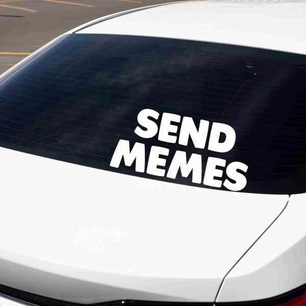 Send Memes car decal, funny sticker - Image 8