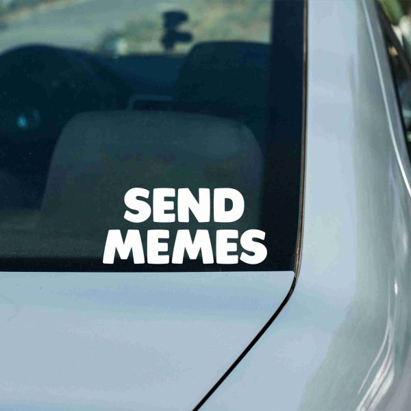 Send Memes car decal, funny sticker - Image 9