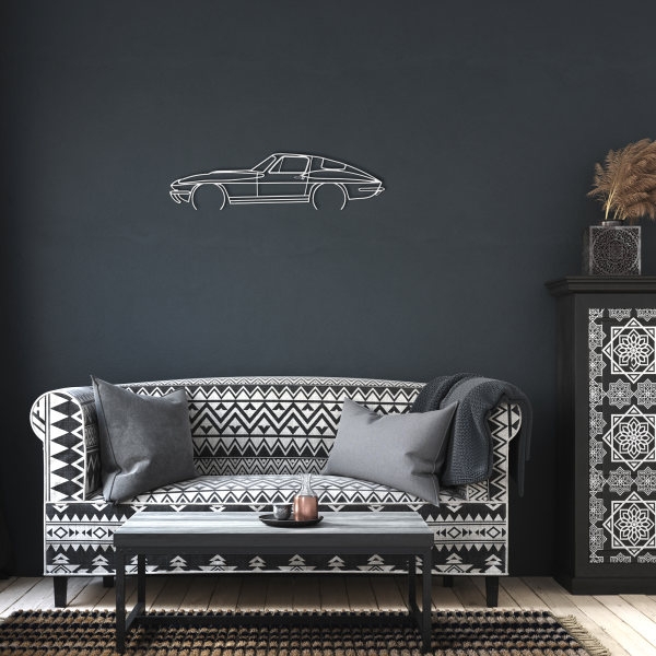 Car Guy Stingray Metal Wall Art , Cool Car Art, Unique Car Guy Decor, Gift For H - Image 4