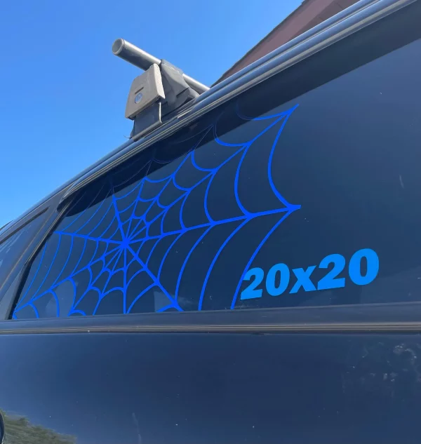 Spider Web, Huge Car Decal, JDM, Cool Car Decal, Funny Decal, Artistic - Image 10