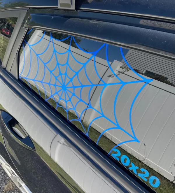 Spider Web, Huge Car Decal, JDM, Cool Car Decal, Funny Decal, Artistic - Image 6
