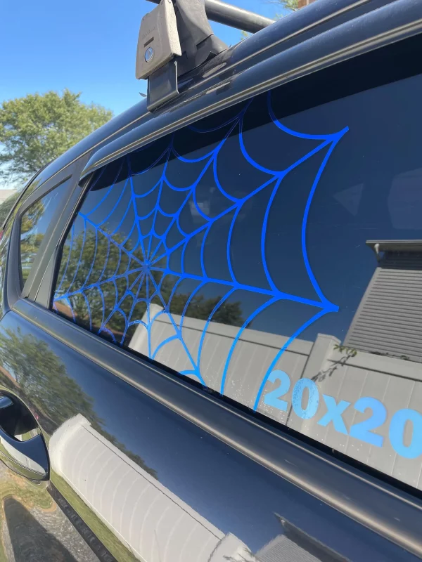 Spider Web, Huge Car Decal, JDM, Cool Car Decal, Funny Decal, Artistic - Image 3