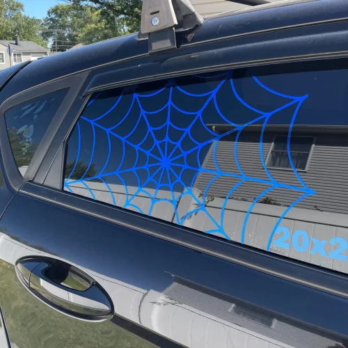Spider Web, Huge Car Decal, JDM, Cool Car Decal, Funny Decal, Artistic