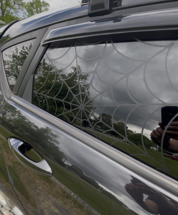 Spider Web, Huge Car Decal, JDM, Cool Car Decal, Funny Decal, Artistic - Image 2