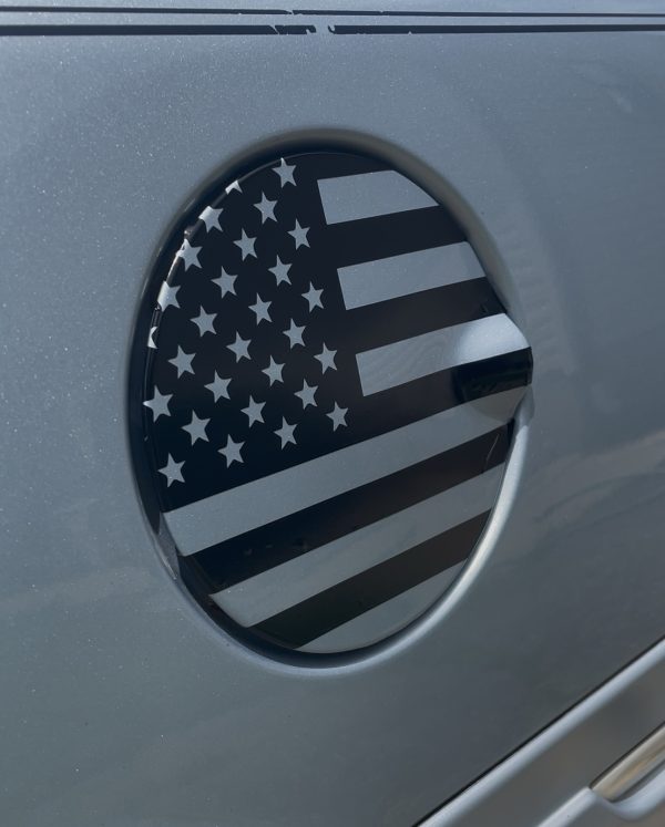 American Flag Gas Cap Decal
