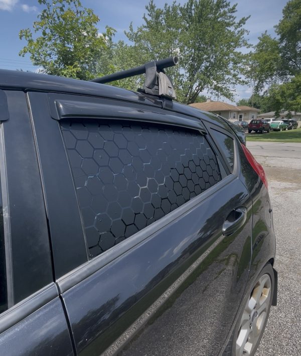 Hexagon Window Car Decal | Durable Vinyl Sticker for Cars, Windows & Vehicles