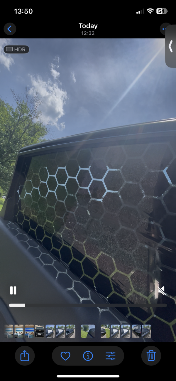 Hexagon Window Car Decal | Durable Vinyl Sticker for Cars, Windows & Vehicles - Image 3