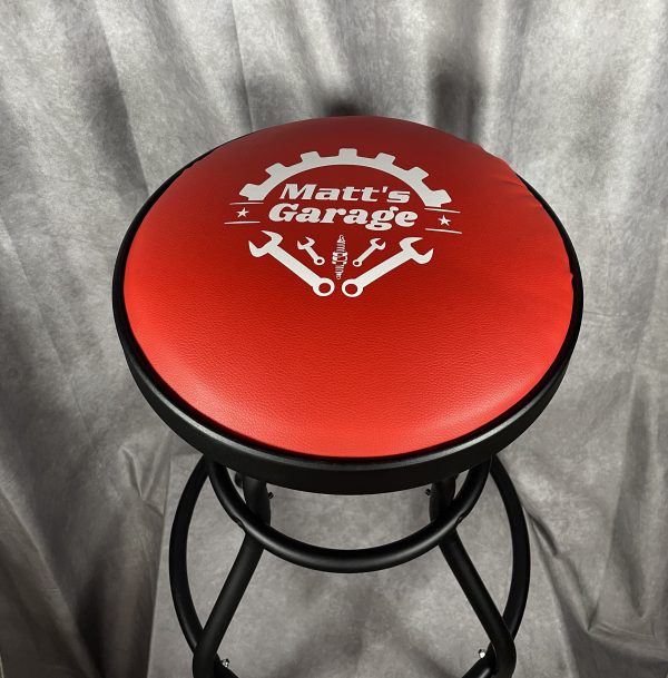 Custom Mechanic stool, Car Guy, Father’s Day, Custom Garage Gift, Mechanic Seat, Mechanic Tool, Car Guy Gift - Image 5