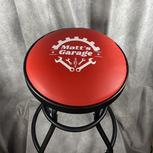 IMG_3173_converted Custom Mechanic stool, Car Guy, Father’s Day, Custom Garage Gift, Mechanic Seat, Mechanic Tool, Car Guy Gift
