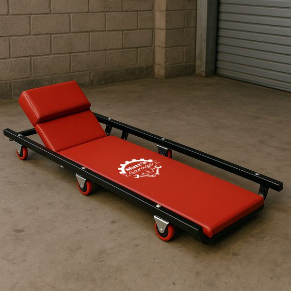 Custom Mechanic Creeper, Car Guy, Father’s Day, Custom Garage Gift, Mechanic Seat, Mechanic Tool, Car Guy Gift (Copy) - Image 2