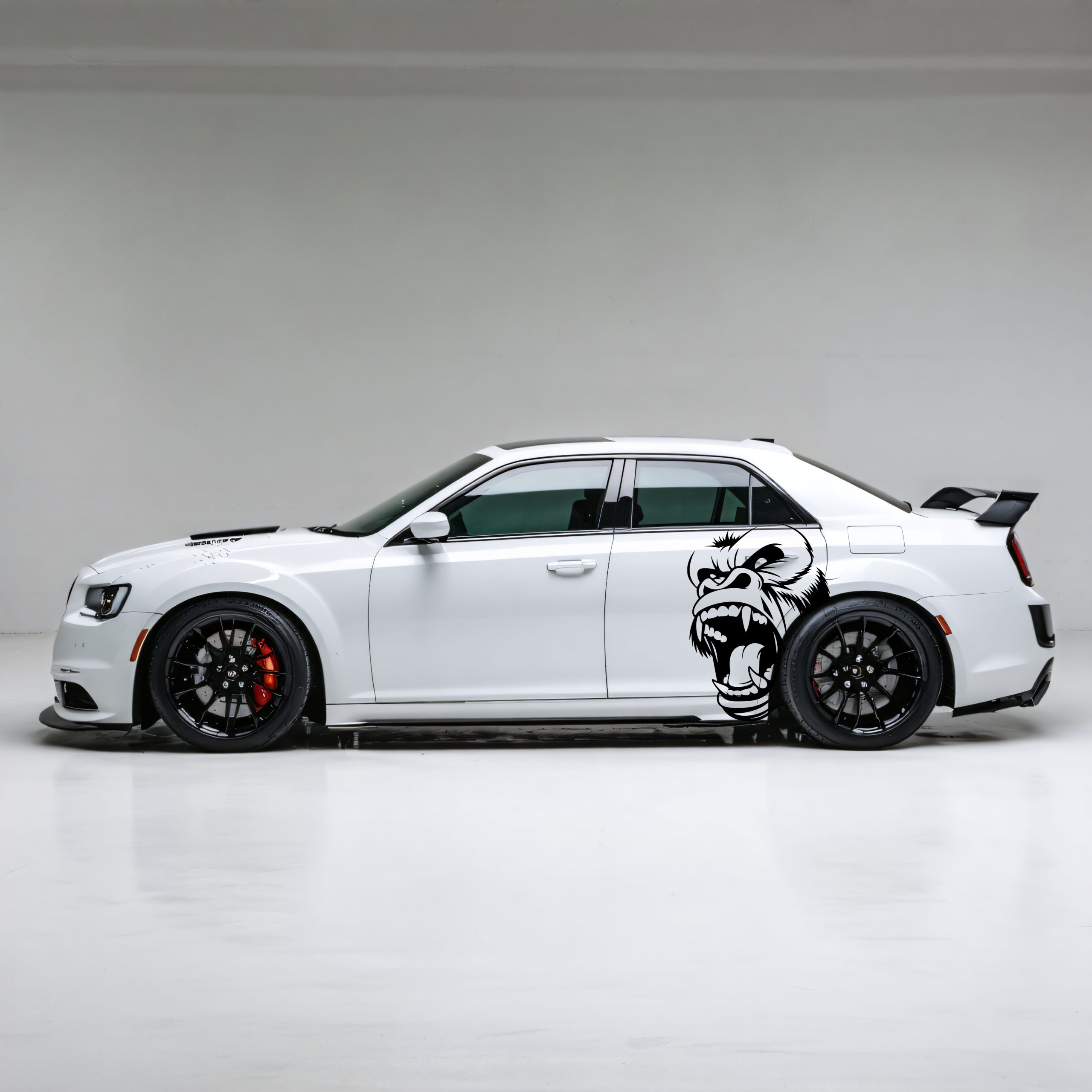 Angry Gorilla Kong Car Decal - Eye-Catching, Durable, Weather-Resistant Vehicle Sticker (Copy) - Image 5