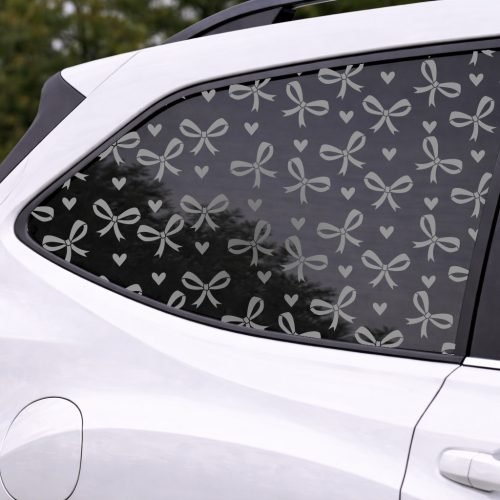 Bows and Hearts Full Window Decal