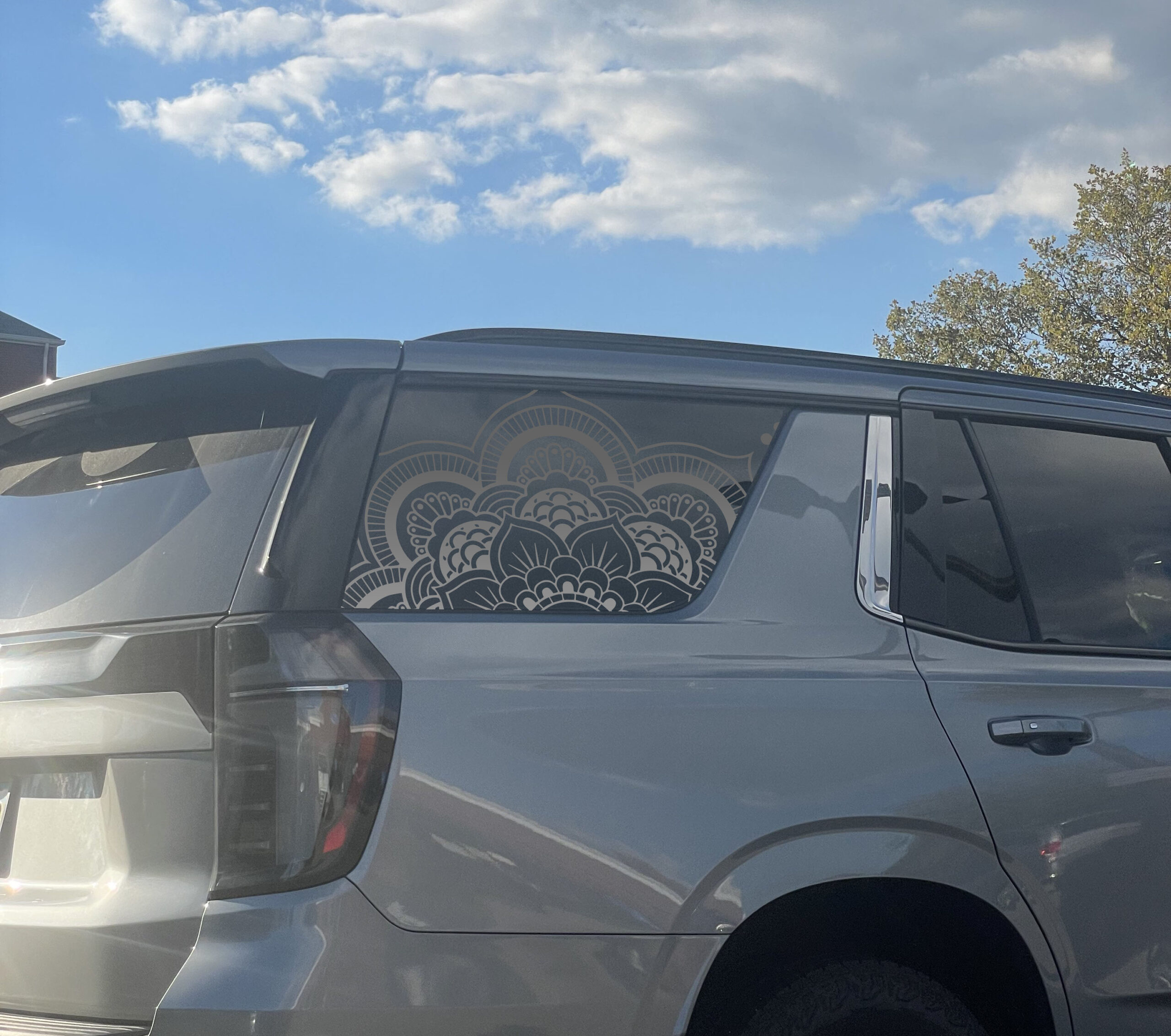 Mandala Car Decal — Die Cut Oracal 651 Vinyl Weatherproof Car Sticker - Image 6