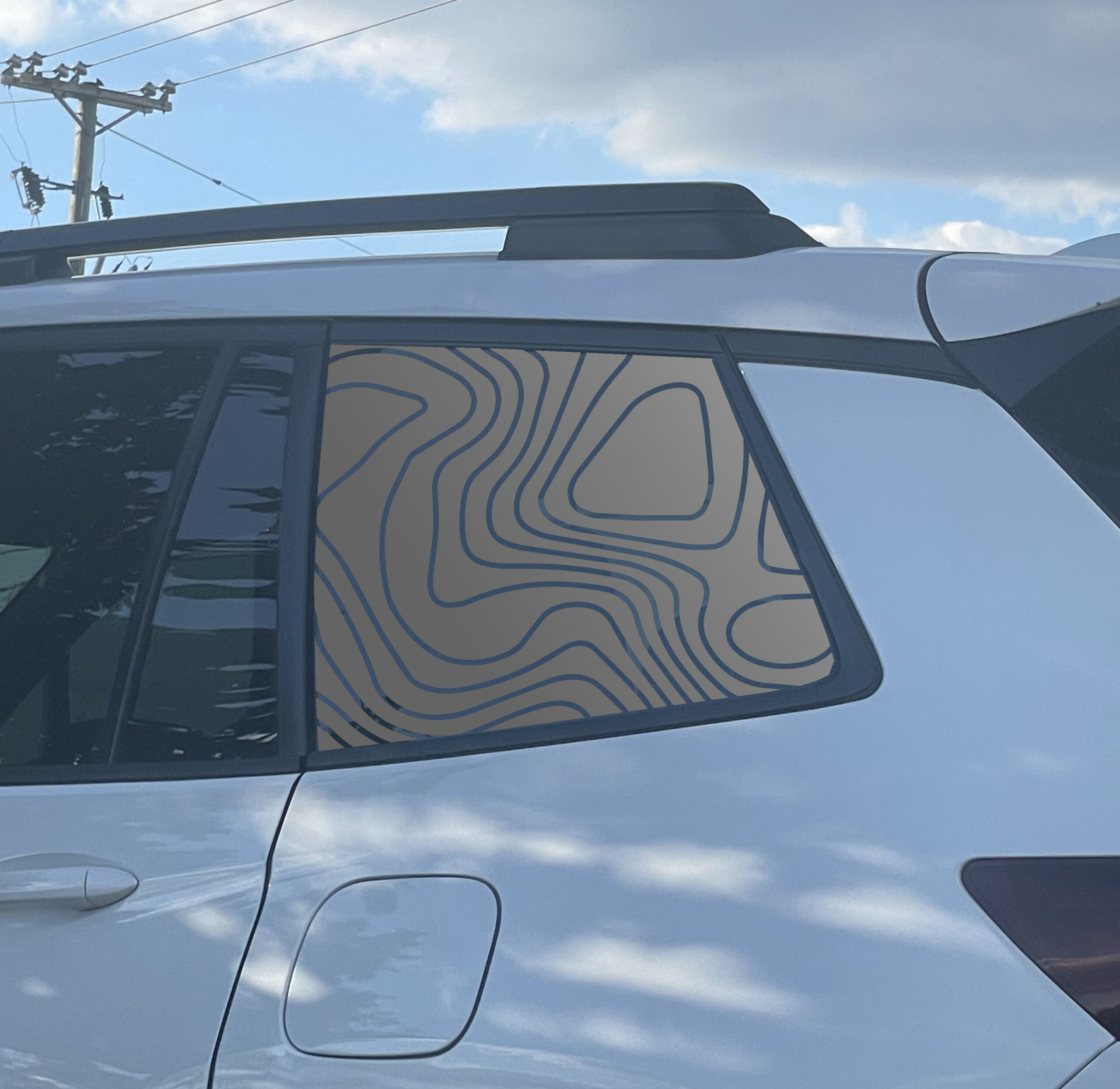 Topography Filled Full Window Decal — Die-Cut Oracal 651 Vinyl Car Sticker - Image 6