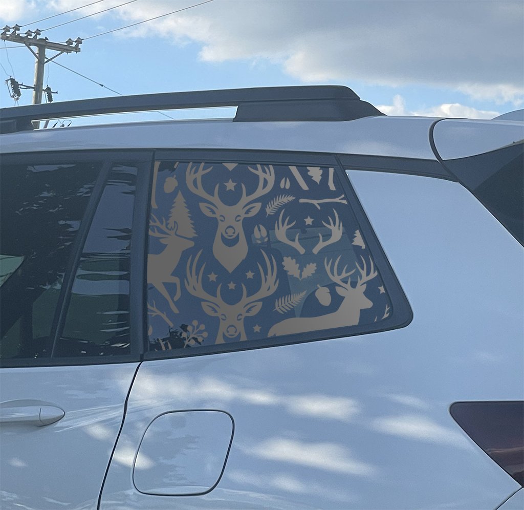 Deer Outdoors Full Window Decal — Die‑Cut Oracal 651 Vinyl Car Rear Window Sticker - Image 5