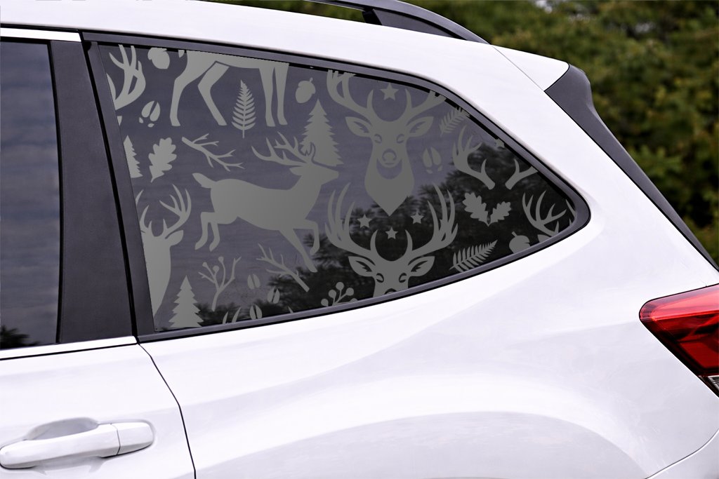 Deer Outdoors Full Window Decal — Die‑Cut Oracal 651 Vinyl Car Rear Window Sticker - Image 7
