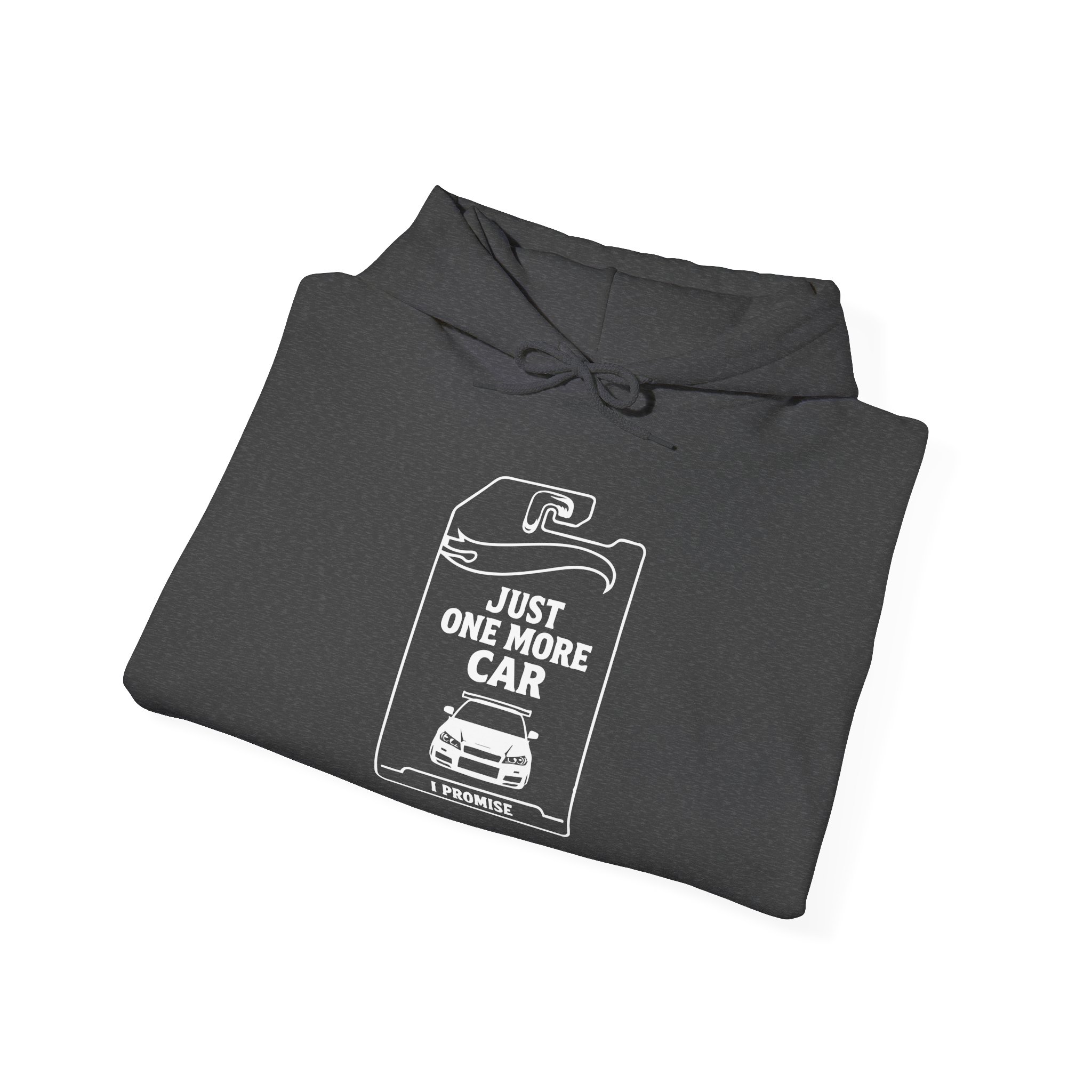 Just One More Car I Promise Hoodie | Car Lover Racing Quote Sweatshirt - Image 28