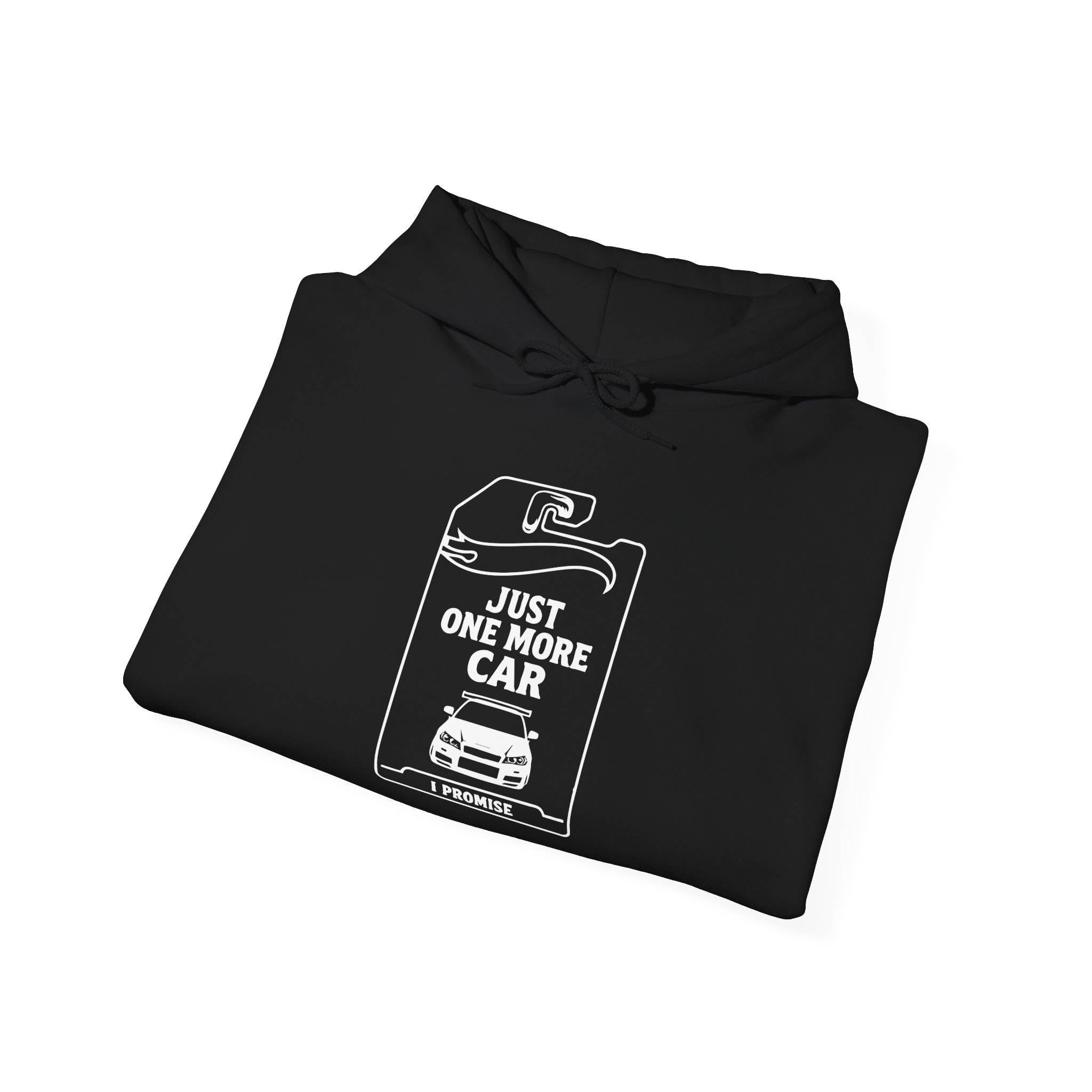 Just One More Car I Promise Hoodie | Car Lover Racing Quote Sweatshirt - Image 4