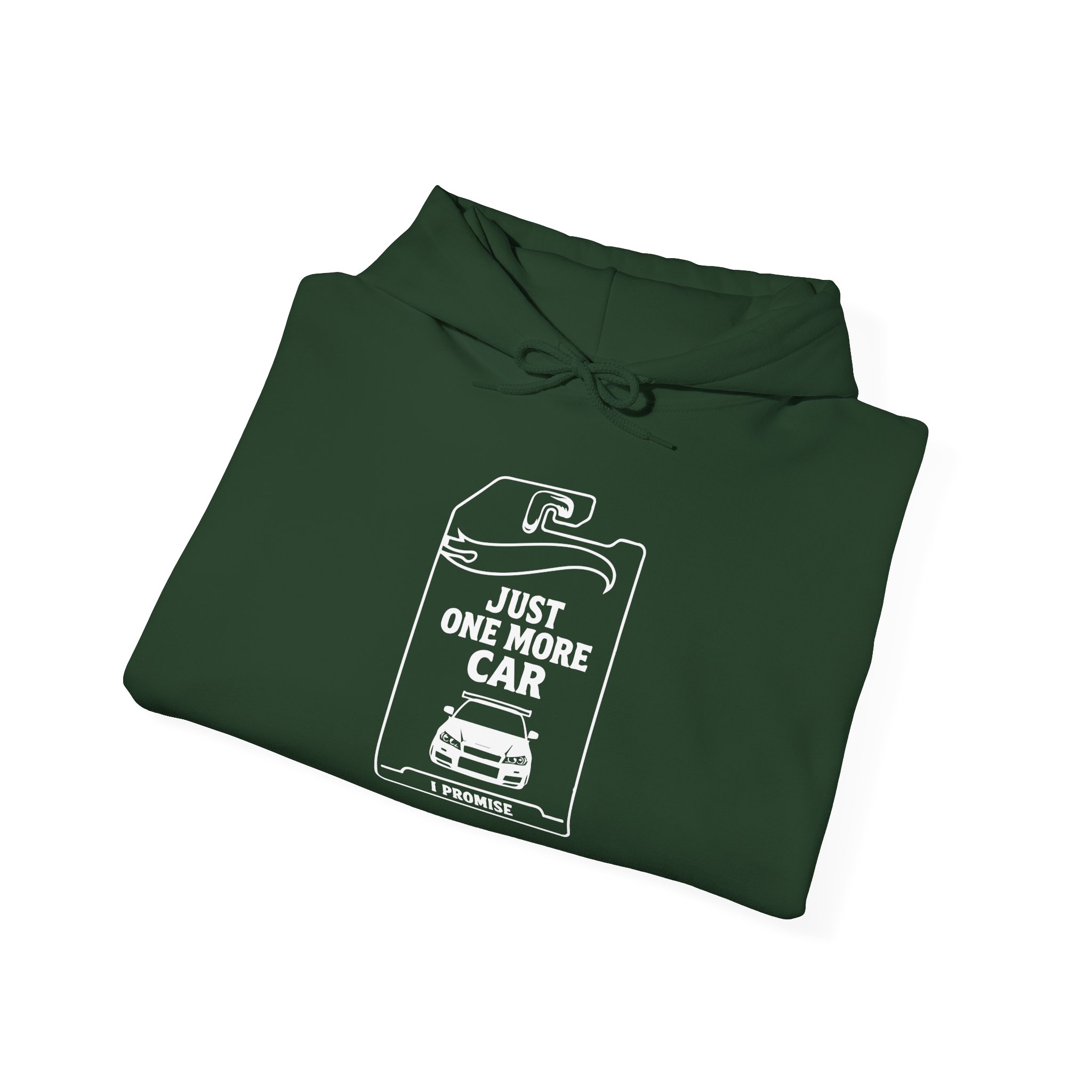 Just One More Car I Promise Hoodie | Car Lover Racing Quote Sweatshirt - Image 24