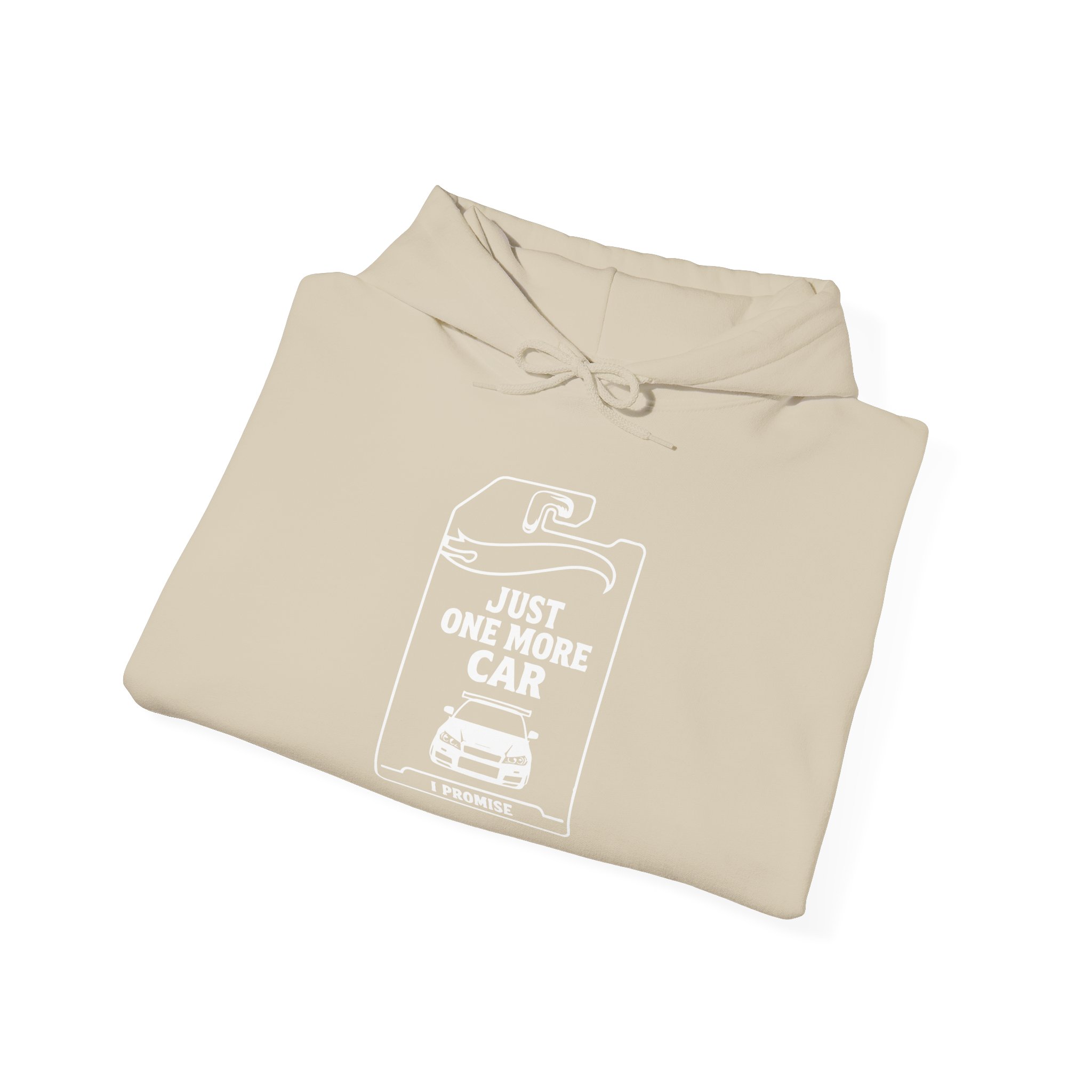 Just One More Car I Promise Hoodie | Car Lover Racing Quote Sweatshirt - Image 8