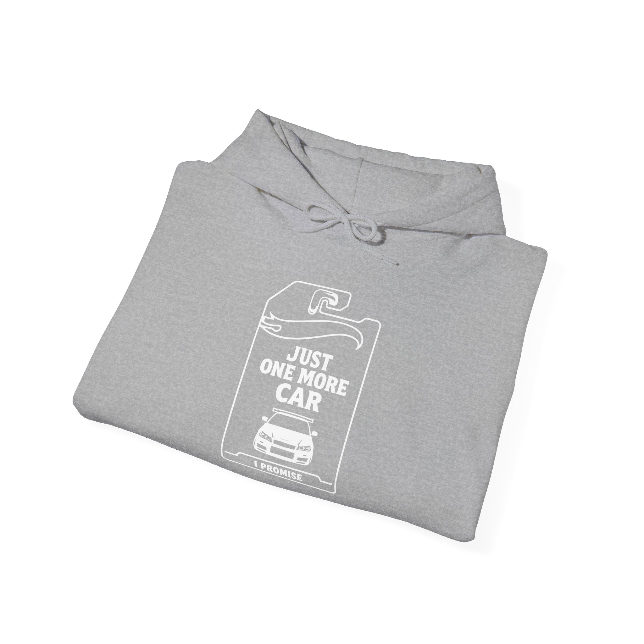 Just One More Car I Promise Hoodie | Car Lover Racing Quote Sweatshirt - Image 12