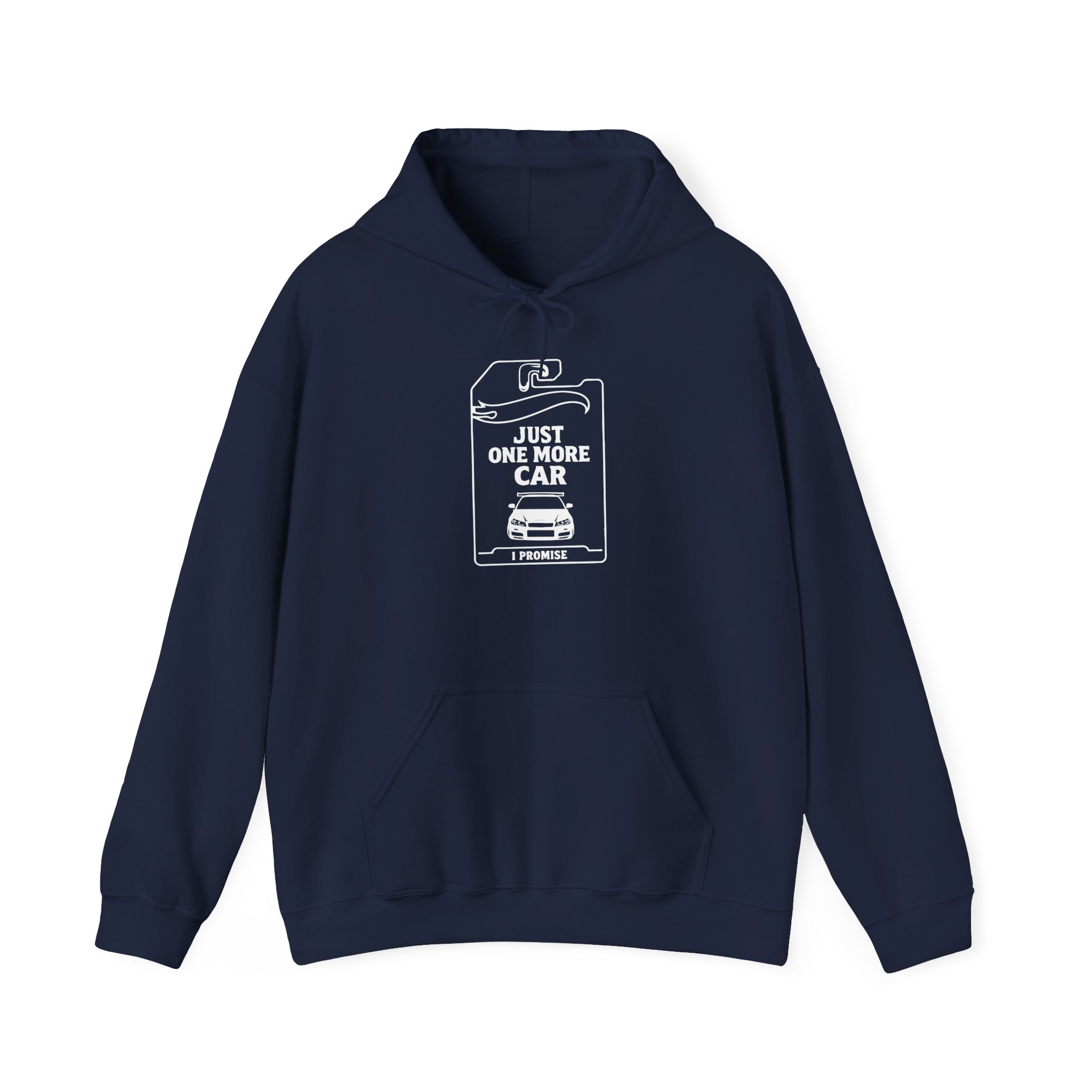 Just One More Car I Promise Hoodie | Car Lover Racing Quote Sweatshirt - Image 29