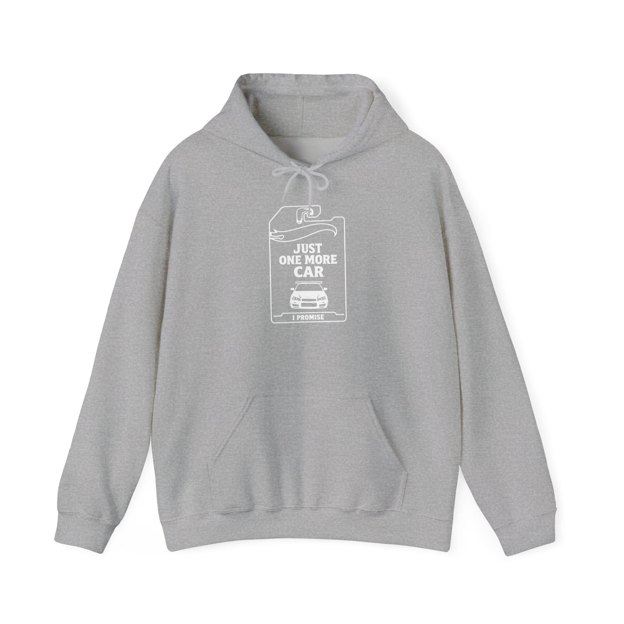 Just One More Car I Promise Hoodie | Car Lover Racing Quote Sweatshirt - Image 9
