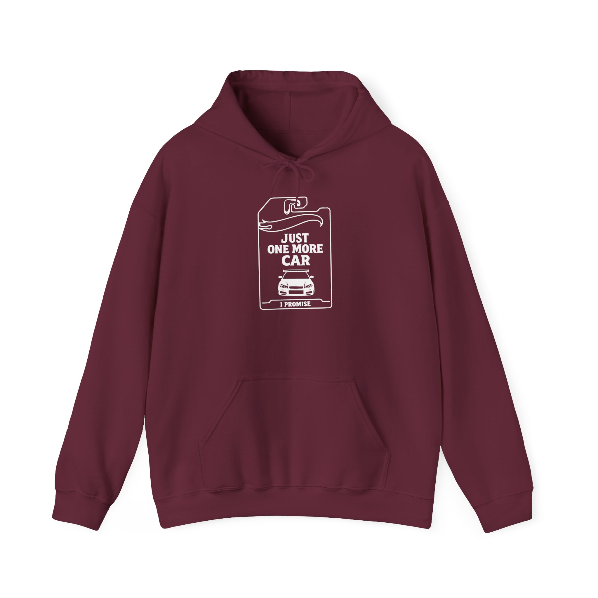 Just One More Car I Promise Hoodie | Car Lover Racing Quote Sweatshirt - Image 13