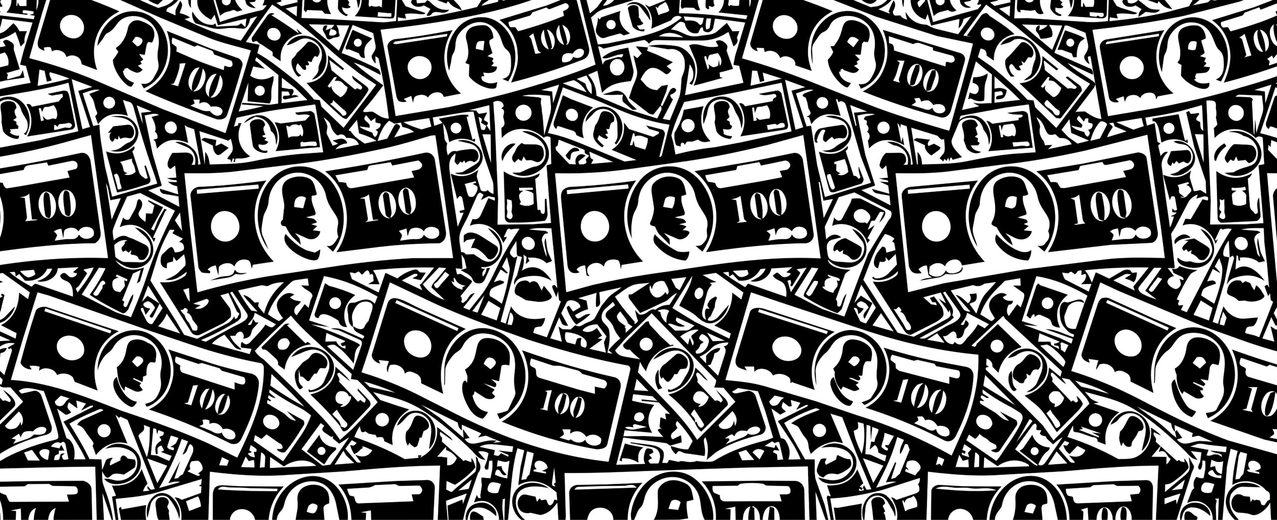 Hundred Dollar Full Window Decal — Full Car Window Money Graphic, Die-Cut Oracal 651 Vinyl, Weatherproof Rear Window Sticker - Image 3